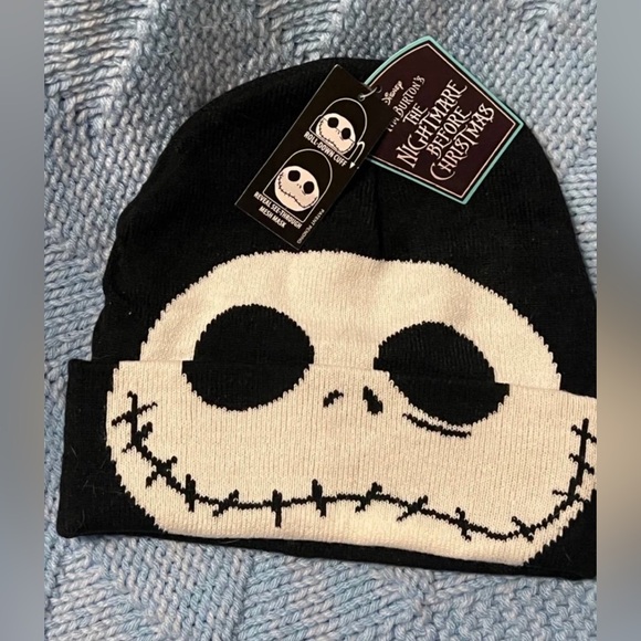 MWT Jack Skellington beanie winter hat - Picture 1 of 3